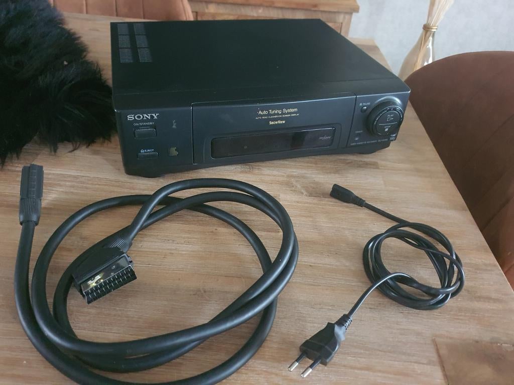 Sony SLV-E200 videorecorder, Audio, Tv en Foto, Ophalen