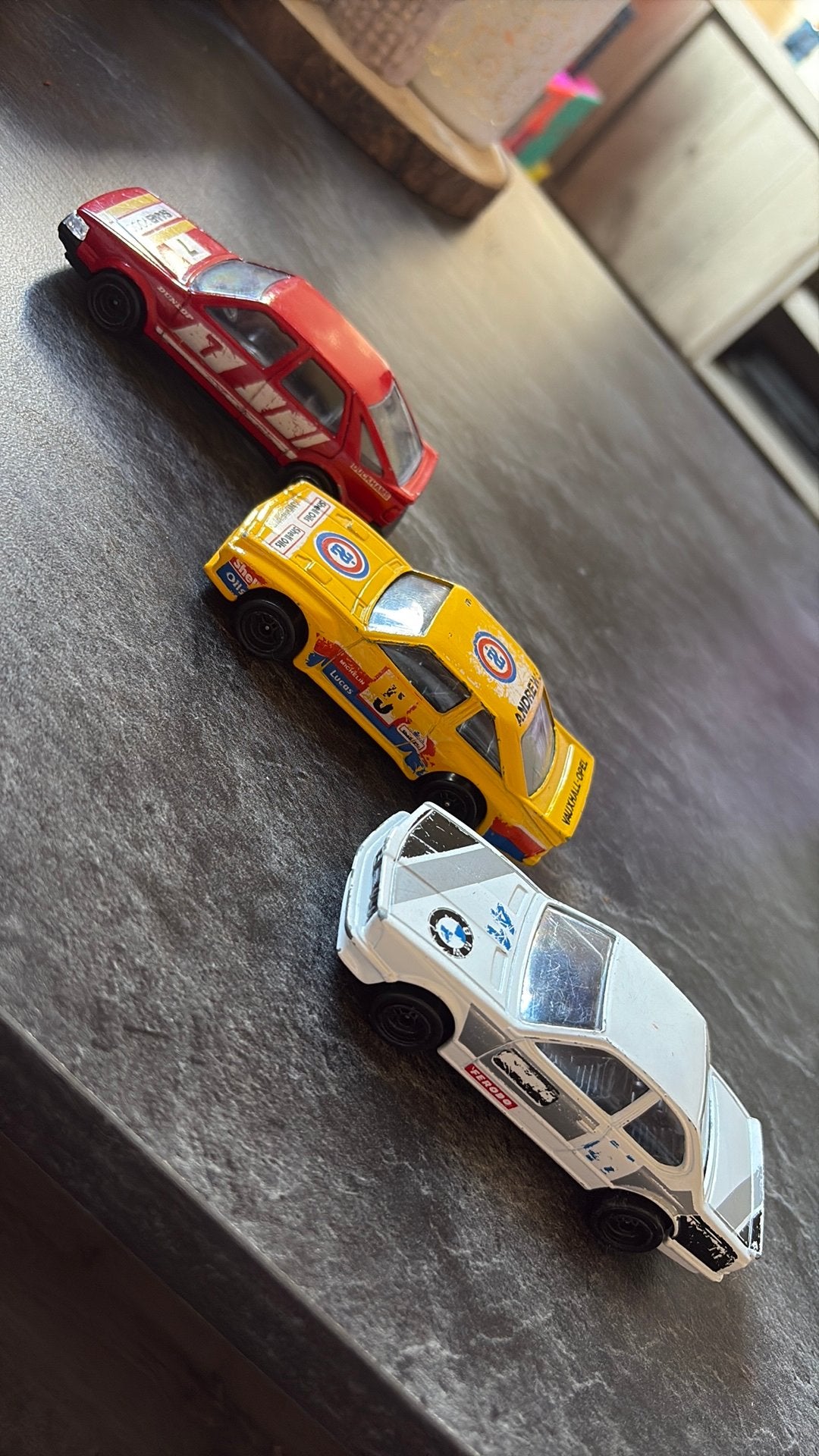 Lot van 3 Vintage Corgi Rally & Raceauto's, Enlèvement ou Envoi, Comme neuf, Corgi