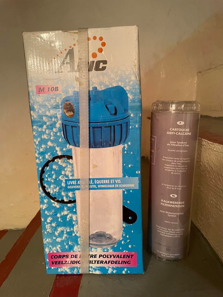 Filtre et cartouche anti-calcaire neuf, Enlèvement ou Envoi, Neuf