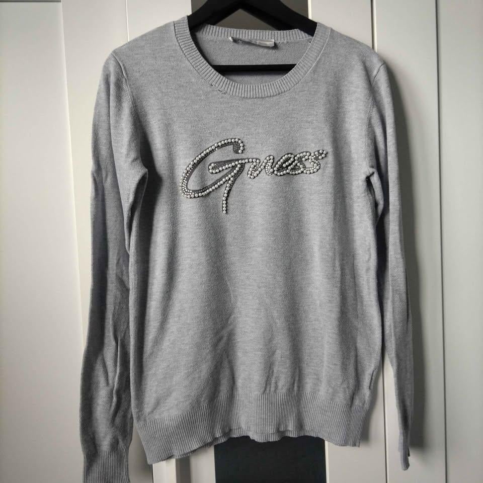 truien dames guess maat m, Guess, Grijs, Gedragen, Ophalen