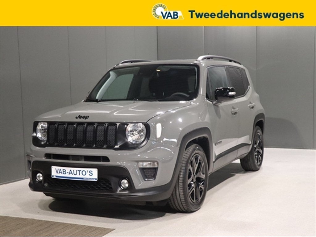 Jeep Renegade   1.5 Turbo MHEV NIGHT EAGLE, Auto's, Jeep, Automaat, Zwart, Bedrijf, 5 zetels