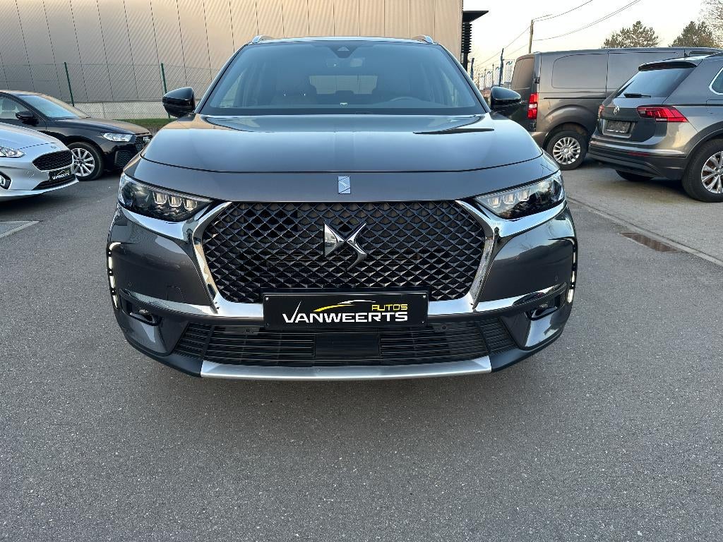 DS7 CROSSBACK, 1.6 benzine AUTOMAAT,  FULL OPTION, Autos, DS, Cuir, Argent ou Gris, 1550 kg, Entreprise