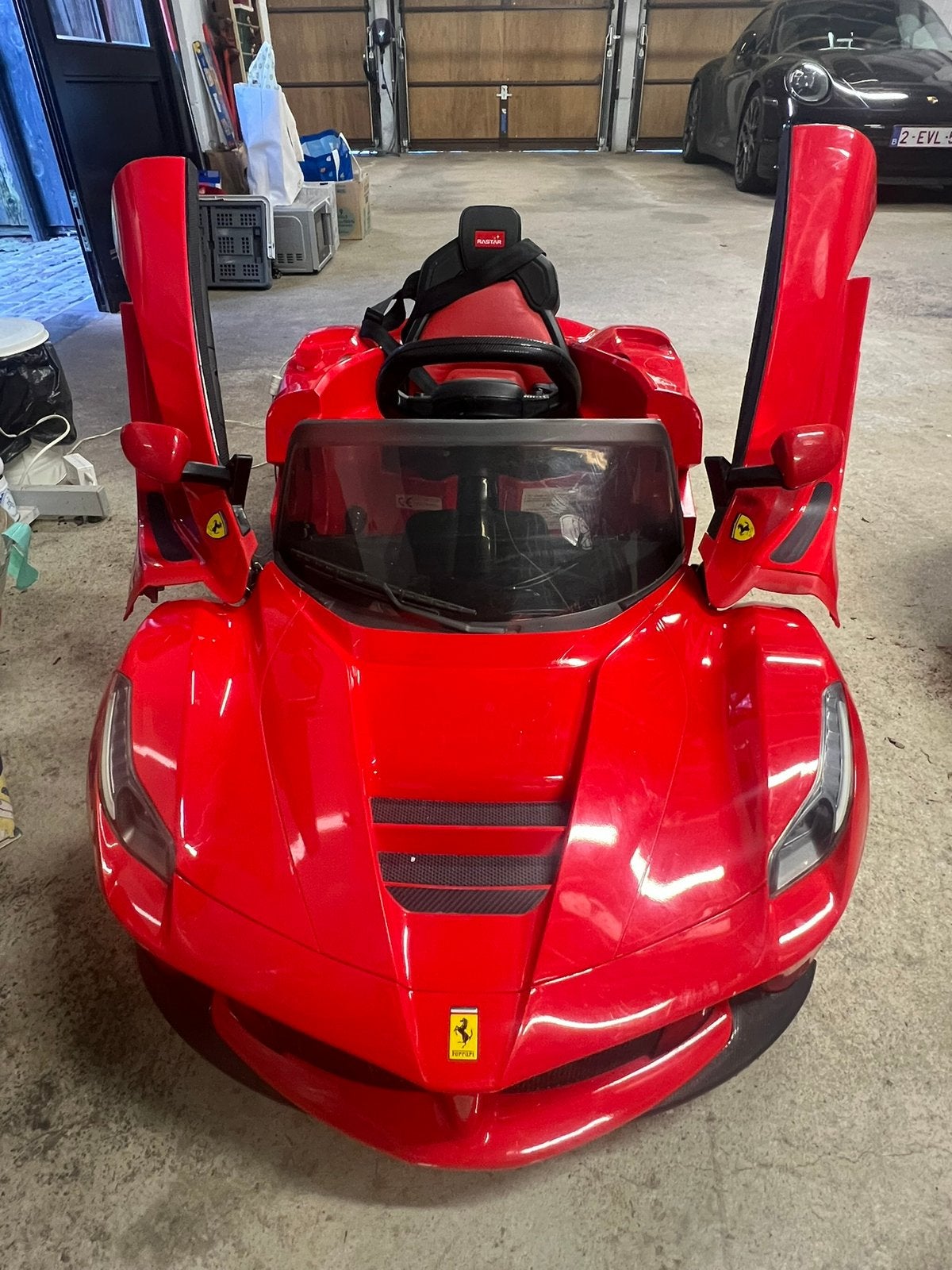 Ferrari électrique pour enfants, Utilisé
