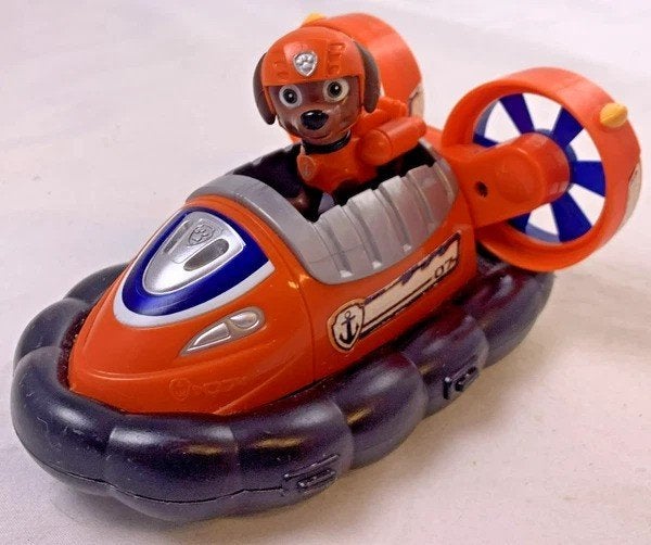 PAW Patrol Zuma Hovercraft Watervoertuig draaibare propeller, Verzenden, Zo goed als nieuw