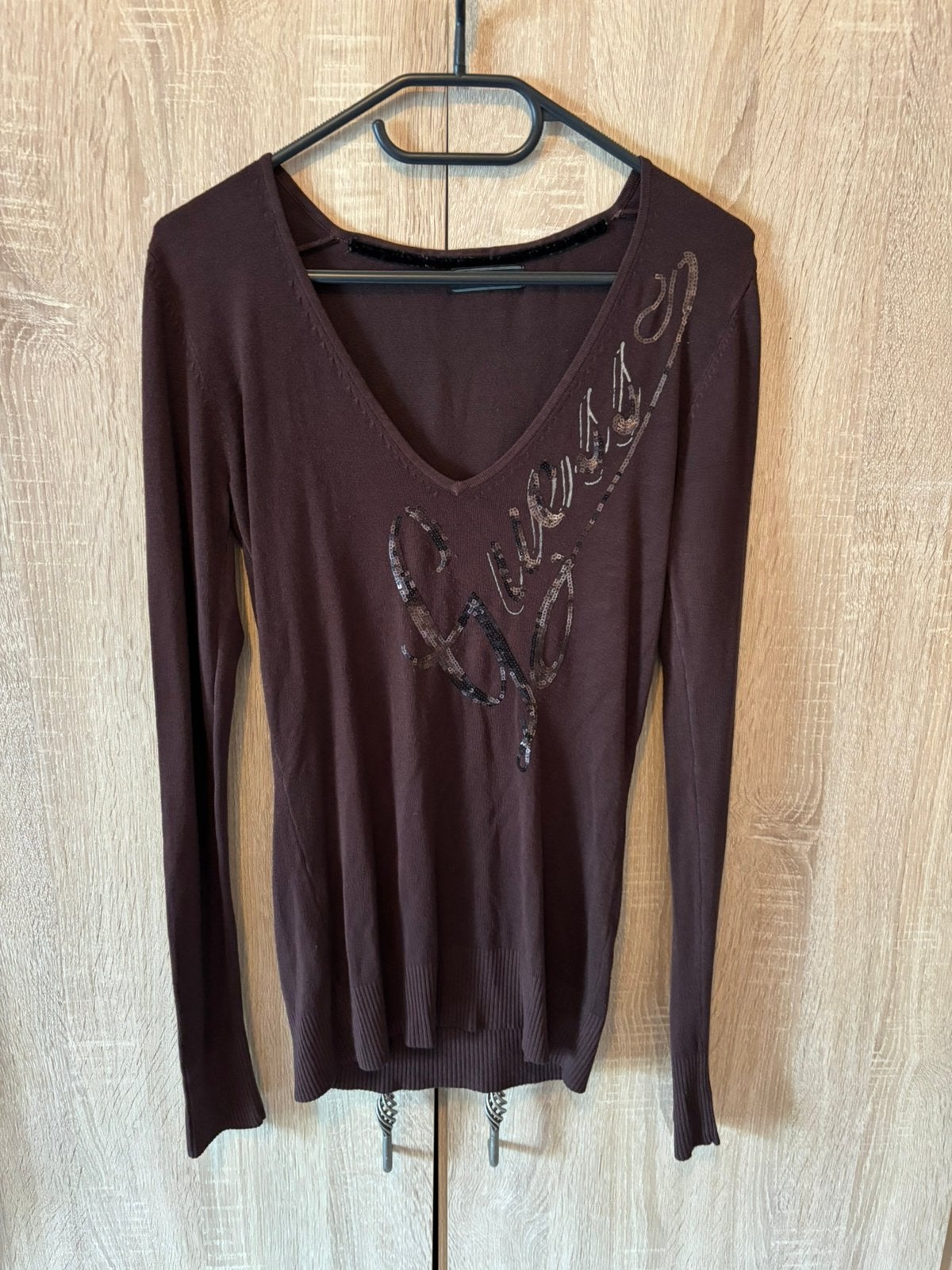 Pull guess, Kleding | Dames, Truien en Vesten, Ophalen of Verzenden, Zo goed als nieuw, Maat 42/44 (L), Bruin