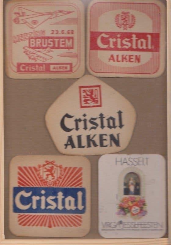 BIERKAARTJES CRISTAL ALKEN, Ophalen, Viltje(s)