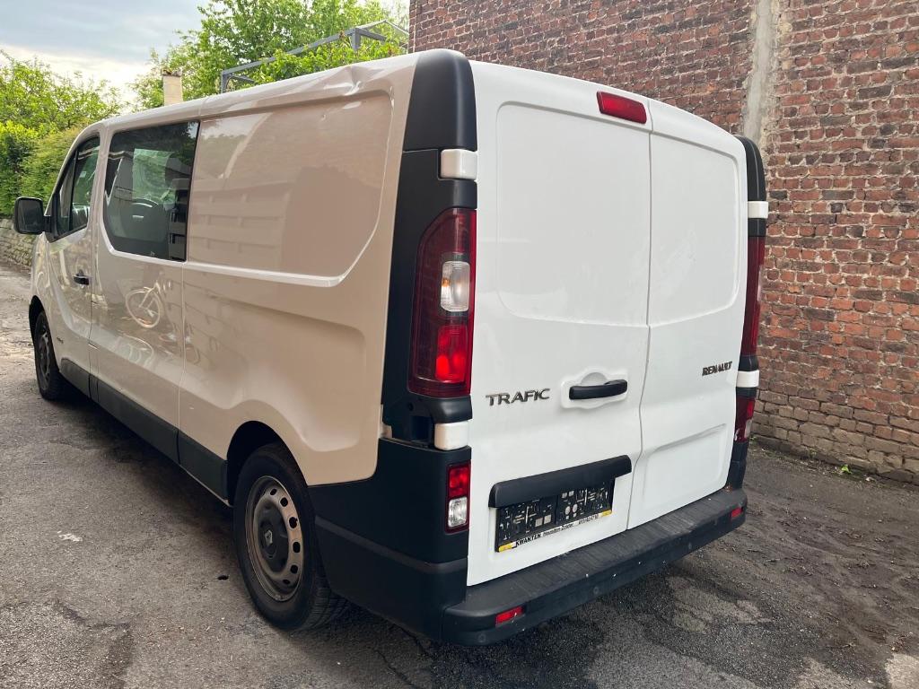 Renault Trafic Trafic 1.6 dCi 29 L2H1 DUBBELE CABINE, Auto's, Renault, Voorwielaandrijving, Euro 5, 4 cilinders, Wit