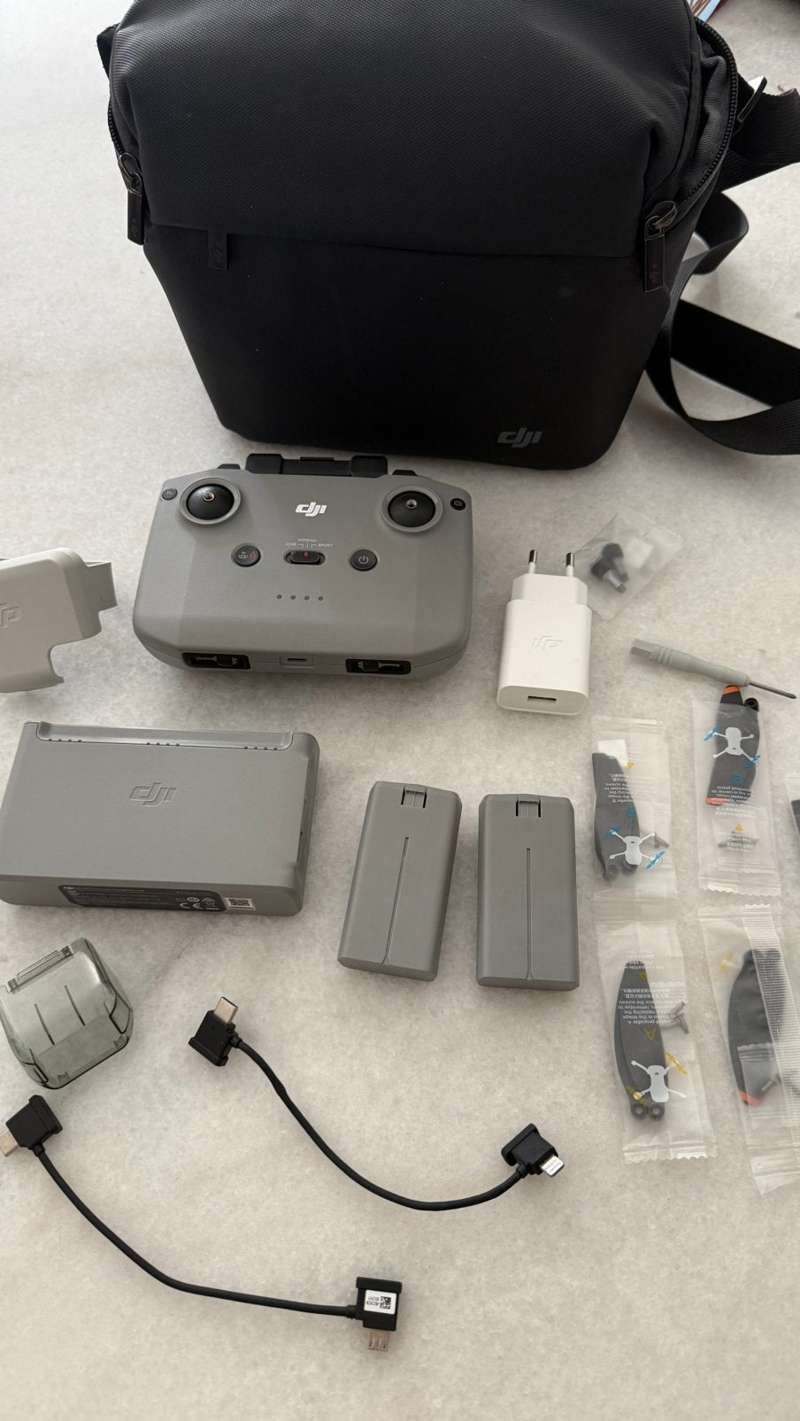 Dji Mini 2 toebehoren + zak., Enlèvement, Comme neuf, DJI
