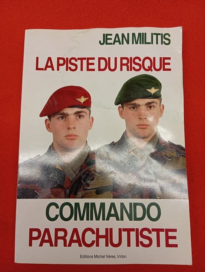 Commando parachutiste : La piste du risque / jean Militis, Ophalen of Verzenden, Landmacht, Boek of Tijdschrift
