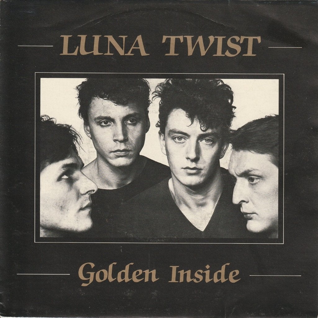 Luna Twist - Golden inside - Belpop, 7 inch, Zo goed als nieuw, Rock en Metal, Fotohoes