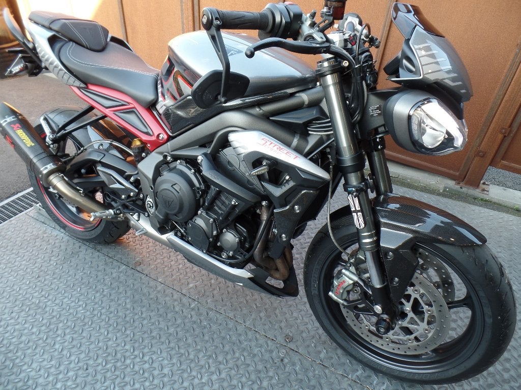 street triple RS 765cm³ 2022 35253km garantie 1.2.3ans, Permis Moto A, Entreprise, Plus de 35 kW, 3 cylindres