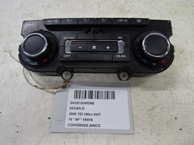 PANNEAU DE COMMANDE CLIMATISATION Skoda Superb (3TAA), Autos : Pièces & Accessoires, Tableau de bord & Interrupteurs, Skoda, Utilisé