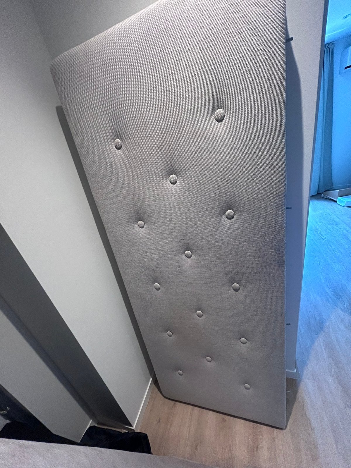 Hoofdbord boxspring Ikea, Maison & Meubles, Enlèvement, Utilisé, Deux personnes, 180 cm