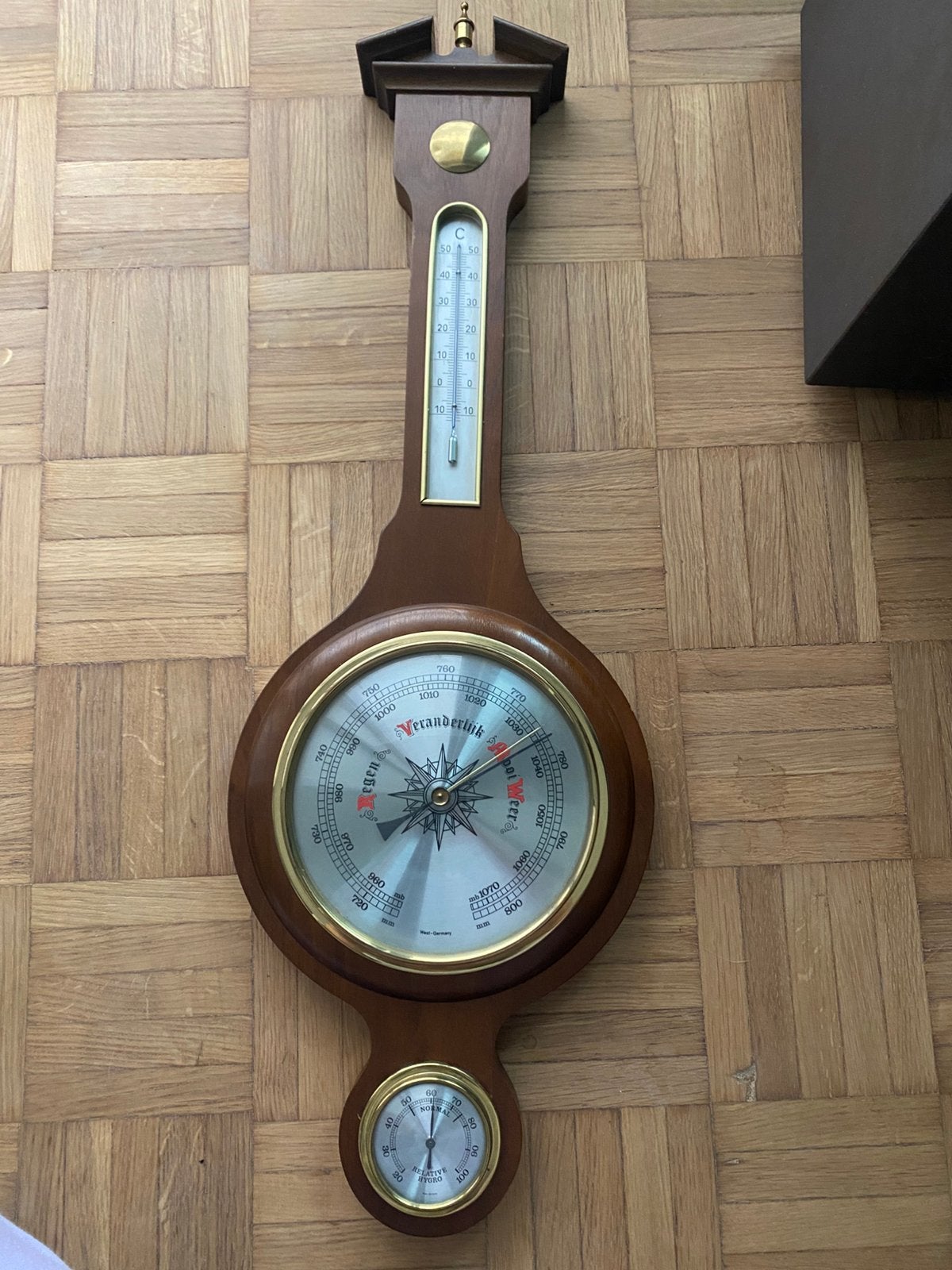 Barometer, Ophalen, Zo goed als nieuw, Barometer