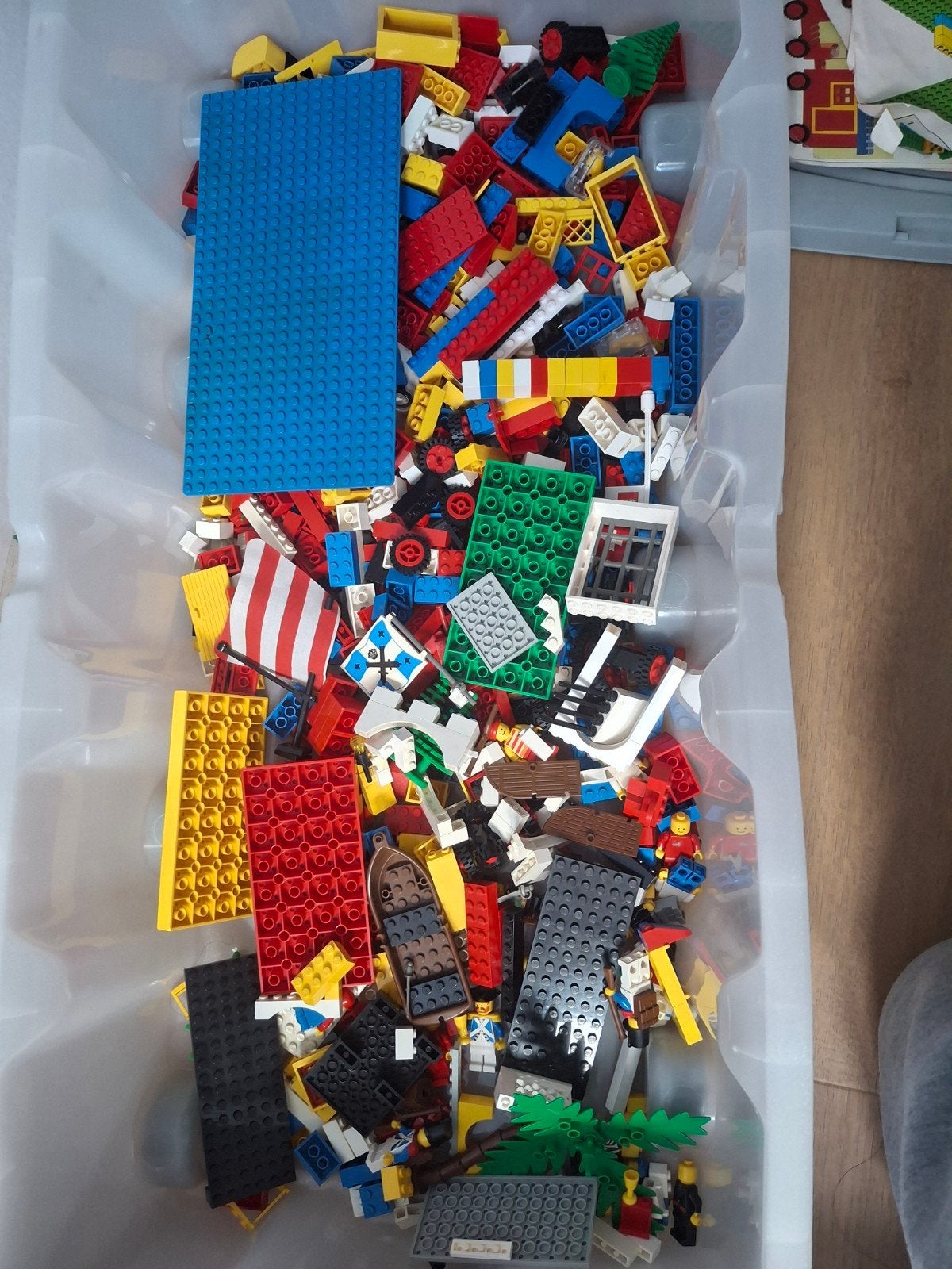 Lego jaren 80  90, Ophalen