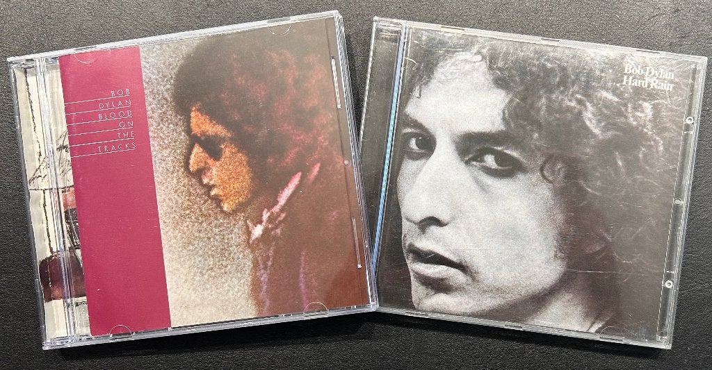 BOB DYLAN - Blood on the tracks & Hard rain ( 2 CDs ), Verzenden, Zo goed als nieuw, Classic Rock