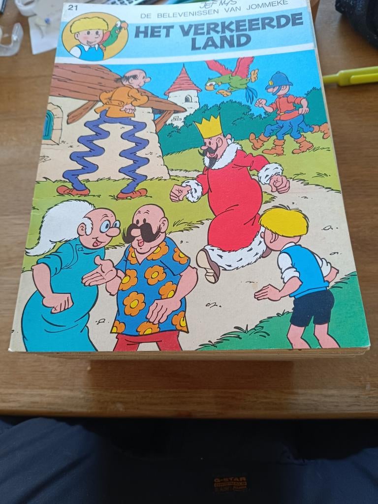 Jommeke strips in het zwart wit, Enlèvement ou Envoi