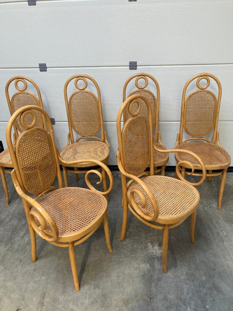 lot vintage stoelen, Ophalen, Gebruikt