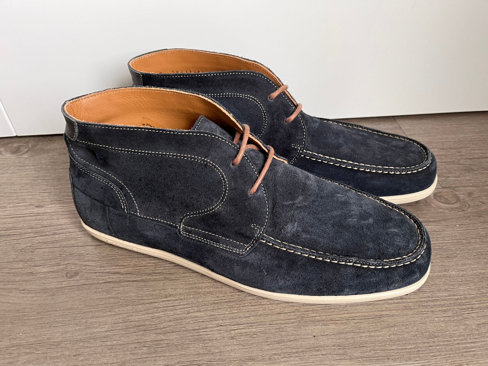 Floris van Bommel herenschoenen maat 9 / 43, Vêtements | Hommes, Enlèvement ou Envoi, Chaussures à lacets, Comme neuf, Bleu