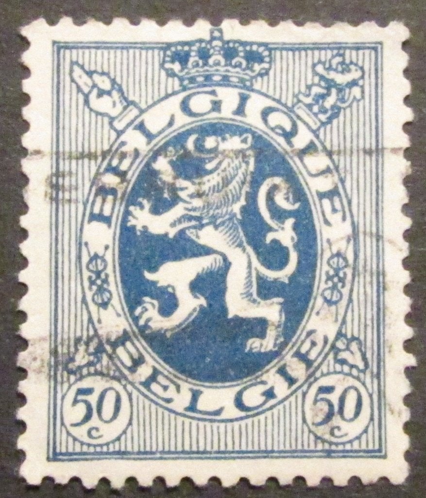 50 centimes estampillés OBC 285, Enlèvement ou Envoi, Affranchi, Timbre-poste, Autre