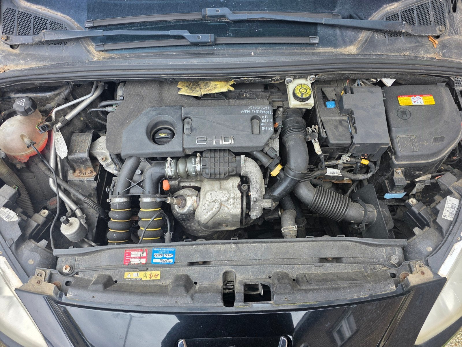 Moteur diesel Peugeot 308 2012 1.6, Enlèvement, Utilisé, Peugeot