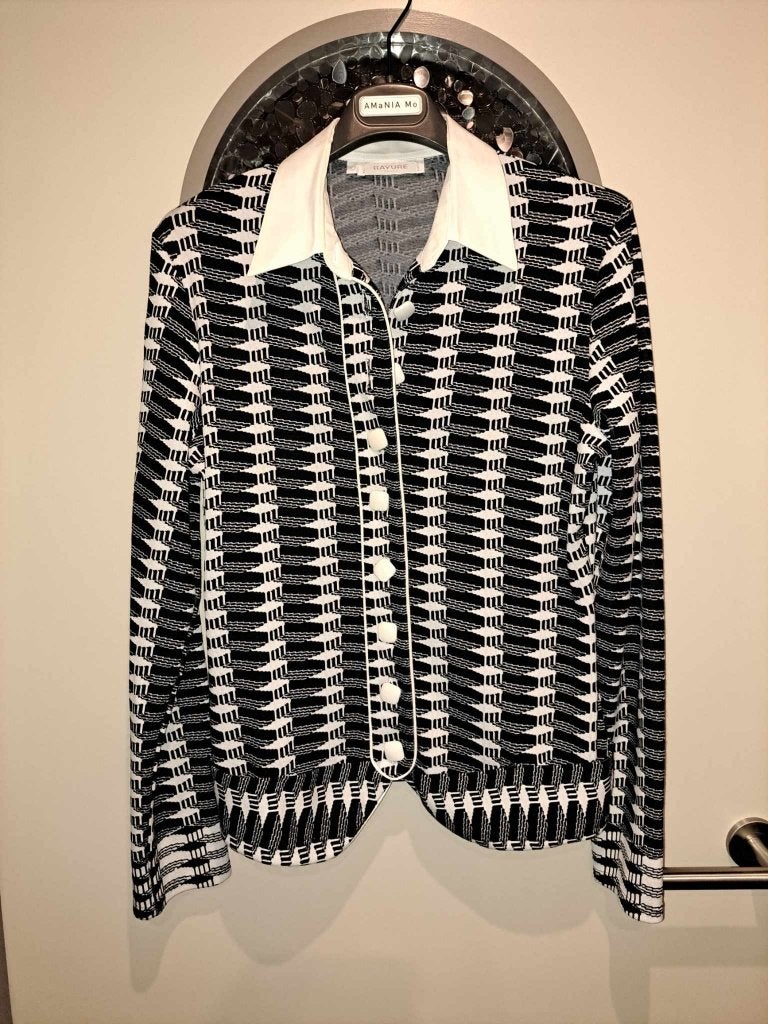 Rayure Paris, vintage jasje, mt 42, stretch, Vêtements | Femmes, Vestes & Costumes, Taille 42/44 (L), Enlèvement ou Envoi, Comme neuf