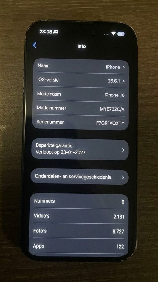 iPhone 16, Noir, IPhone 16, Enlèvement, Utilisé