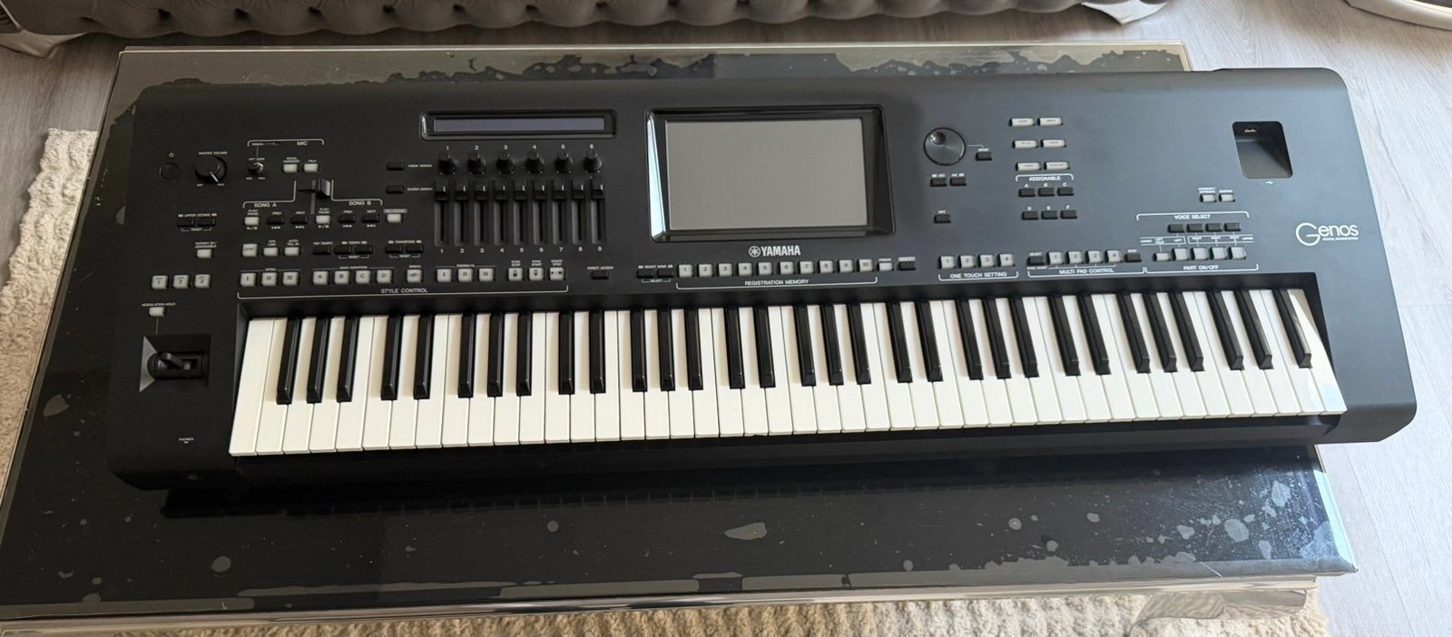 Yamaha Genos 1, Muziek en Instrumenten, Keyboards, Ophalen, Zo goed als nieuw, Yamaha