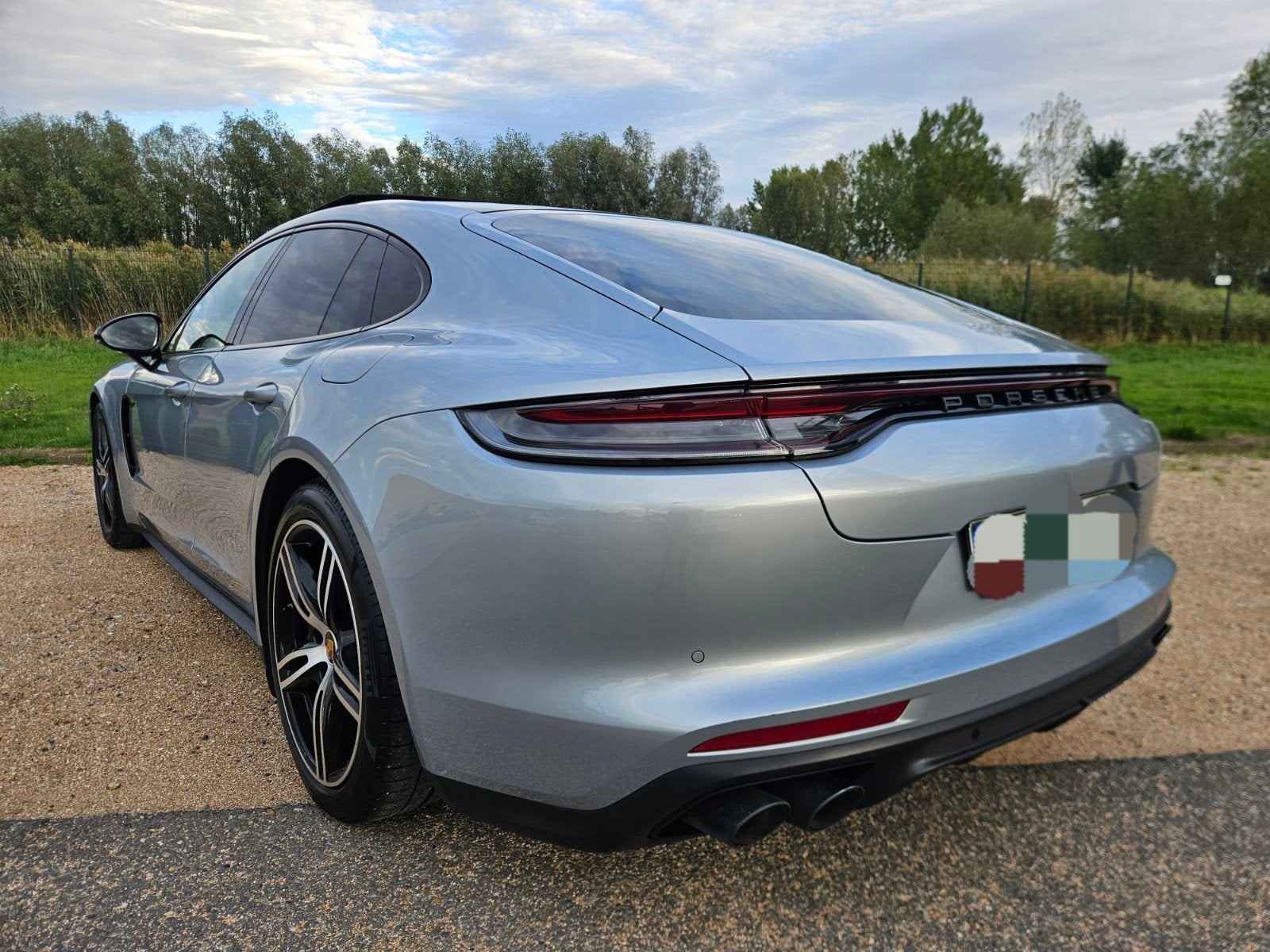 porsche panamera 4 2.9 E hybride 2021 jaar zeer mooi, Autos, Cuir, Argent ou Gris, Achat, 6 portes