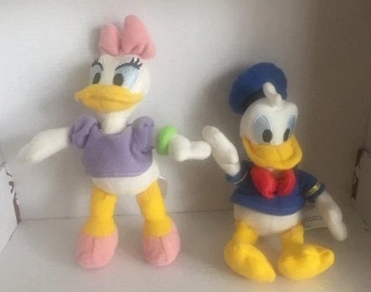 6 Figurines Disney en feutre, Disney, Utilisé, Autres types, Multicolore
