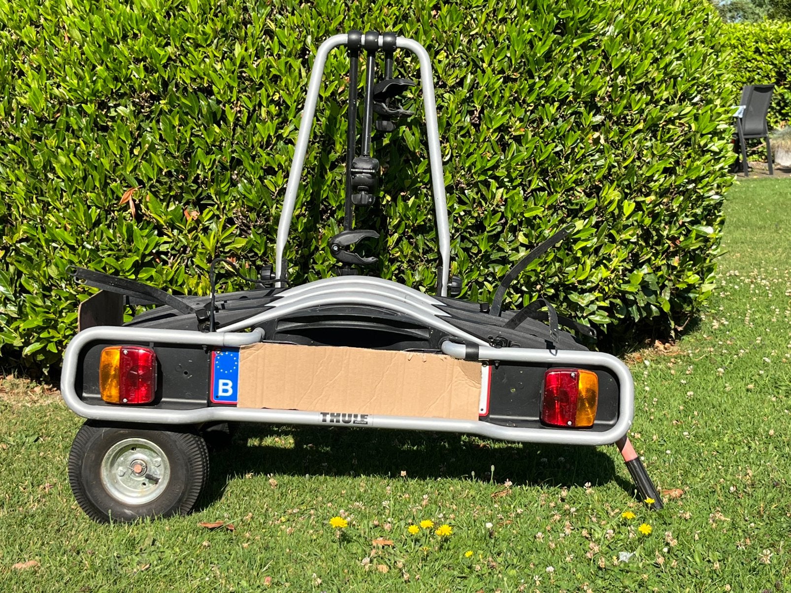 A vendre porte-vélos Thule (3 vélos), Enlèvement, Comme neuf