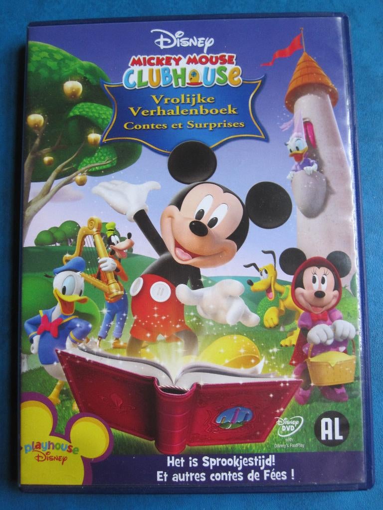 Mickey Mouse Clubhouse - Vrolijke Verhalenboek (DISNEY), Tekenfilm, Ophalen of Verzenden, Zo goed als nieuw, Alle leeftijden