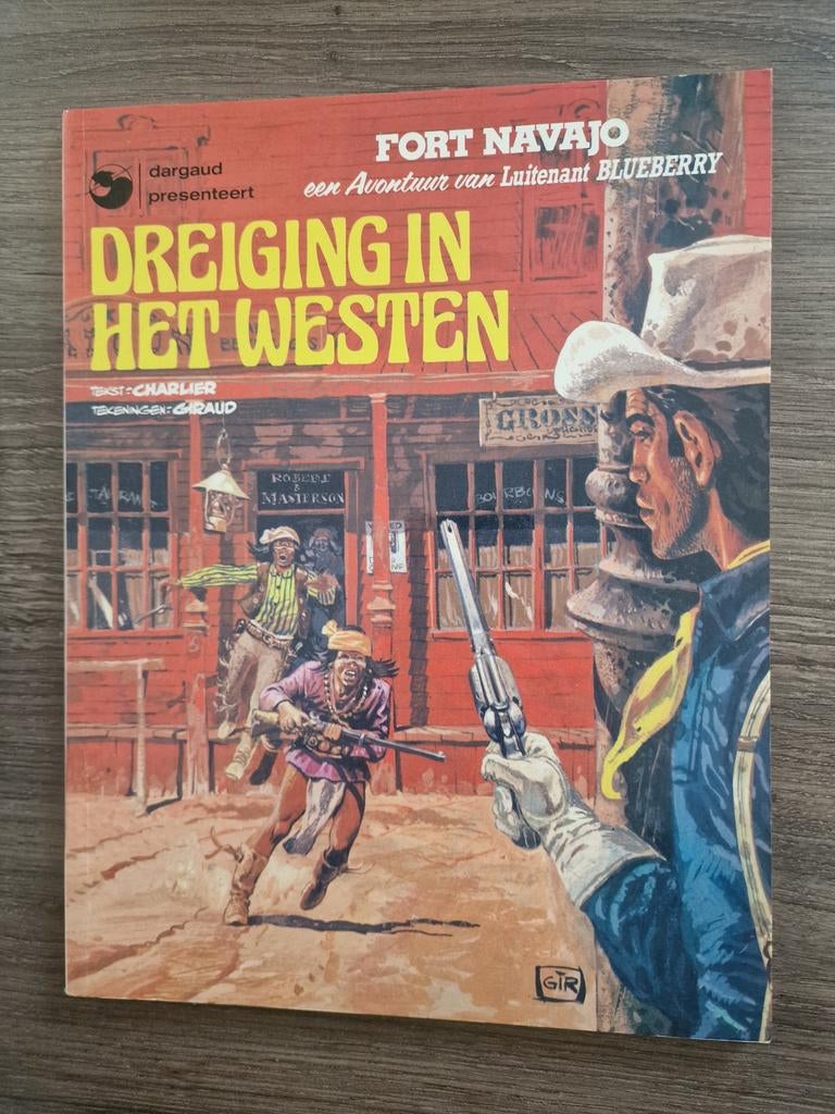 Strips. Fort Navajo Blueberry, Charlier - giraud, Ophalen of Verzenden, Zo goed als nieuw, Meerdere stripboeken