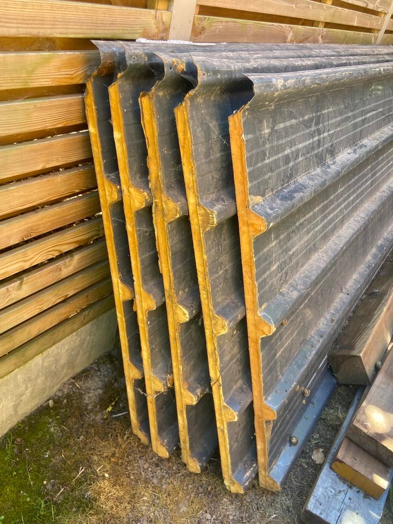 Geisoleerde alu platen, Doe-het-zelf en Bouw, Ophalen, Gebruikt