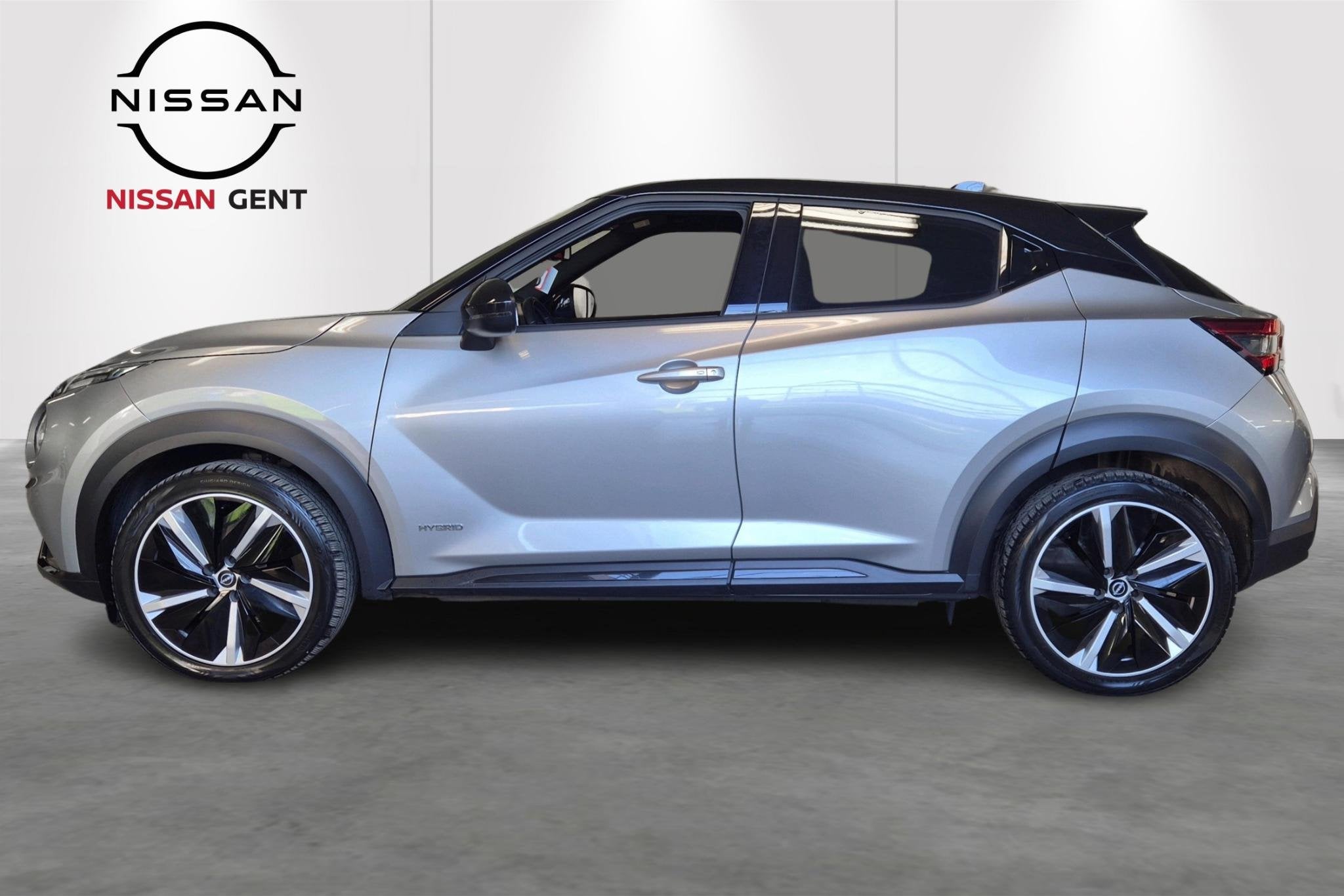Nissan Juke 1.6 Hybrid 145 N-Design Automaat/Apple Carplay e, Auto's, Nissan, Stof, Gebruikt, 4 cilinders, https://public.car-pass.be/vhr/b8762fa7-2e2d-4a82-a4a2-44d00e0d2d34