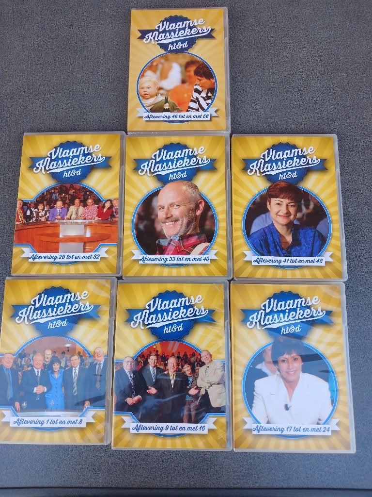 Dvd reeks ht&d vlaamse klassiekers, CD & DVD, DVD | TV & Séries télévisées, Série complète, Comme neuf, Enlèvement, Néerlandais