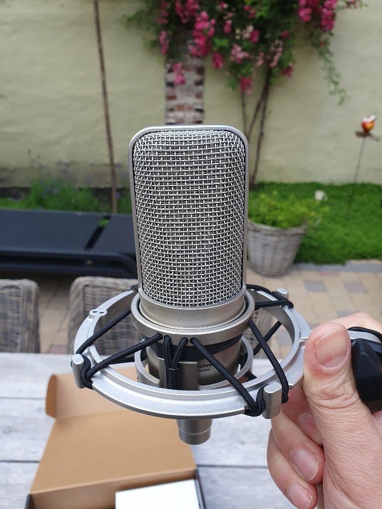 Audio-Technica AT 4047SV condenser microfoon, Muziek en Instrumenten, Ophalen of Verzenden, Zo goed als nieuw, Studiomicrofoon
