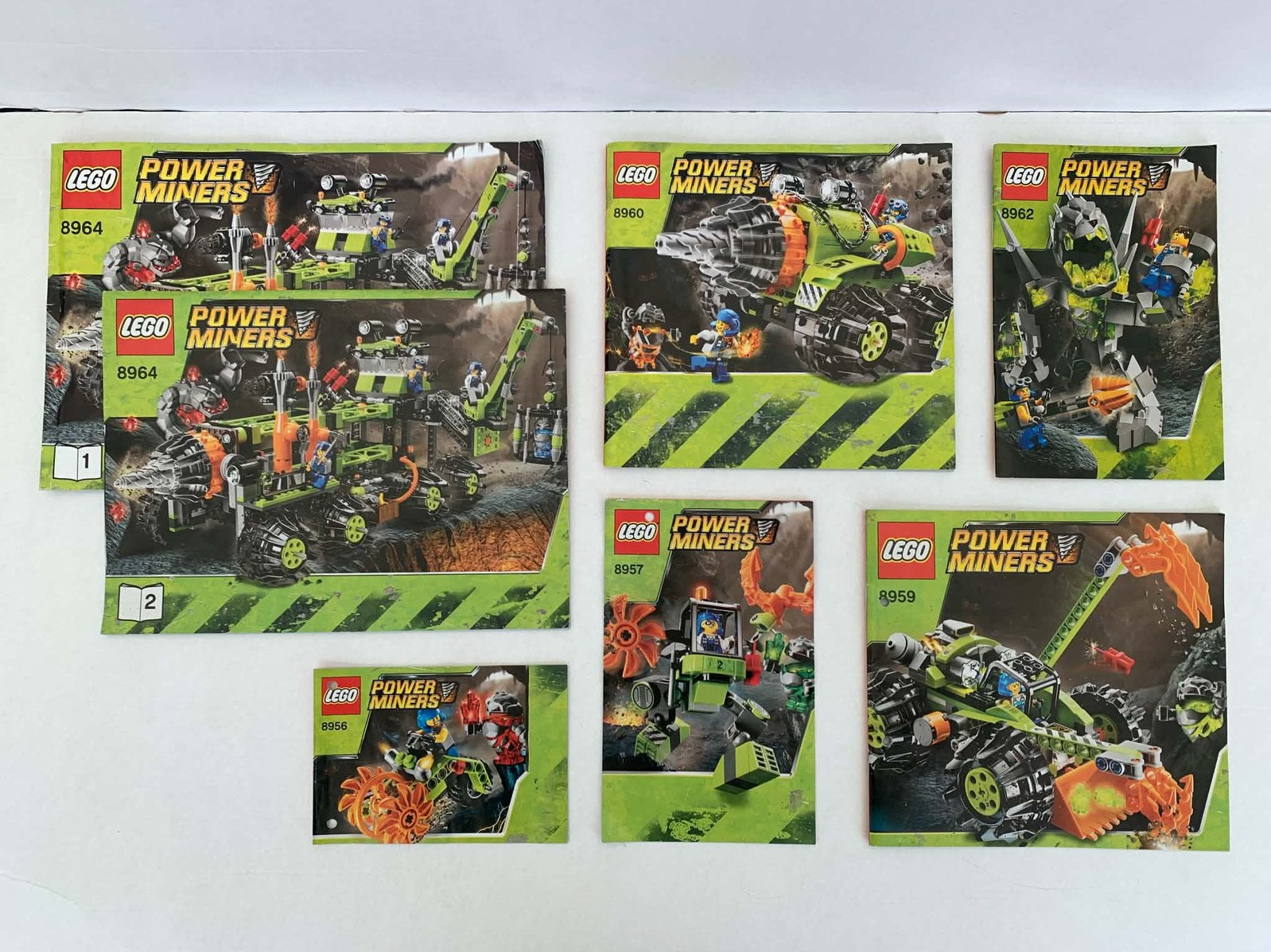 LEGO - Power Miners, Plusieurs sets, Lego, Ensemble complet, Utilisé