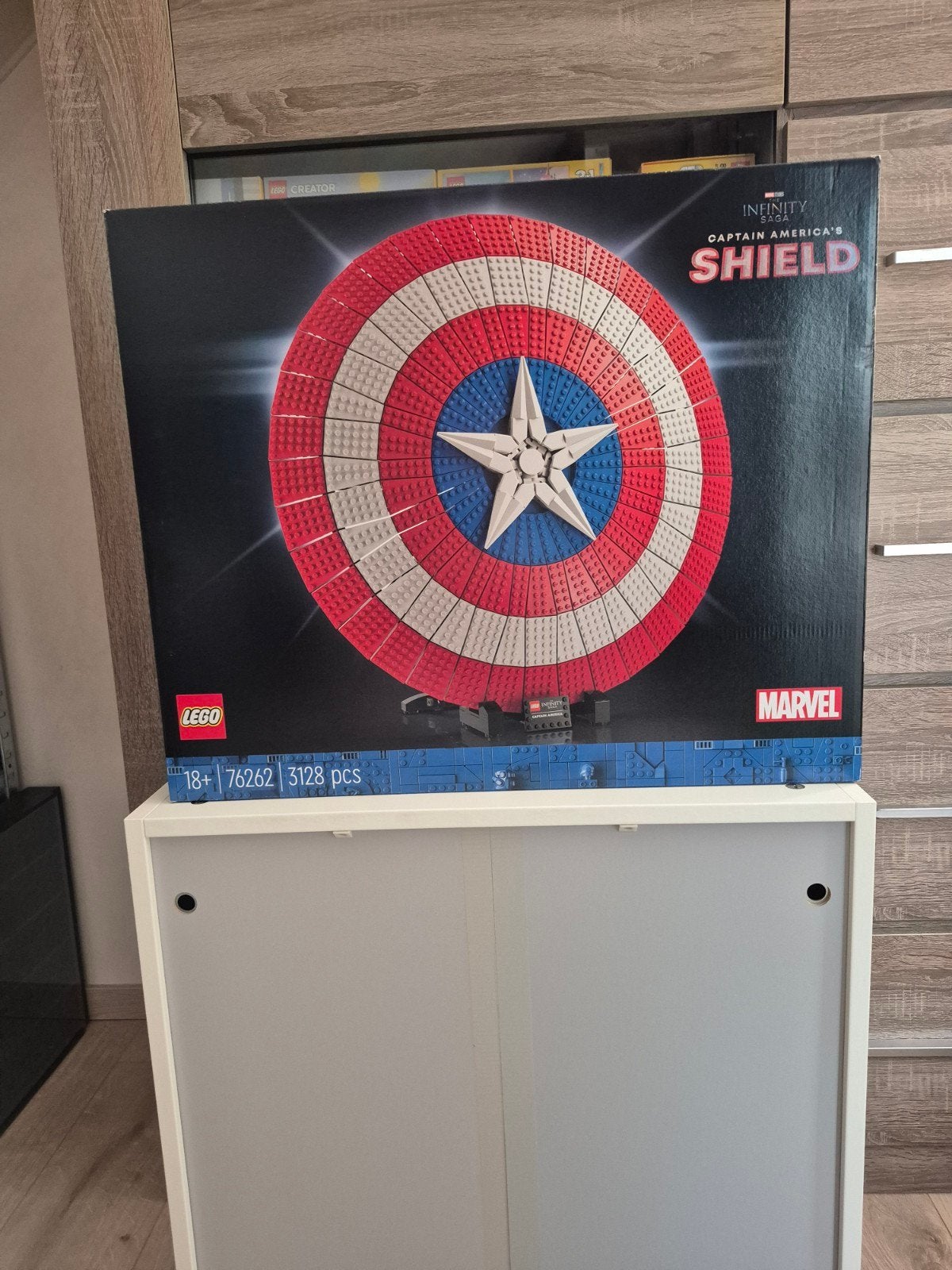 lego 76262 marvel shield, Ophalen of Verzenden, Lego, Marvel