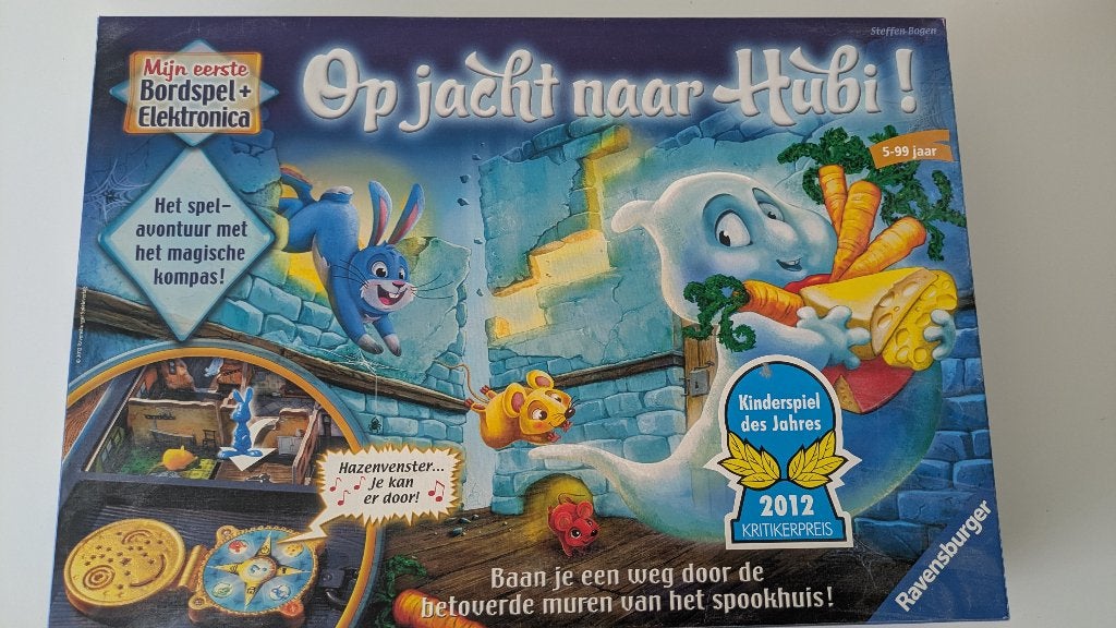 Op jacht naar Hubi! Gezelschapsspel, Drie of vier spelers, Ophalen, Zo goed als nieuw, Ravensburger
