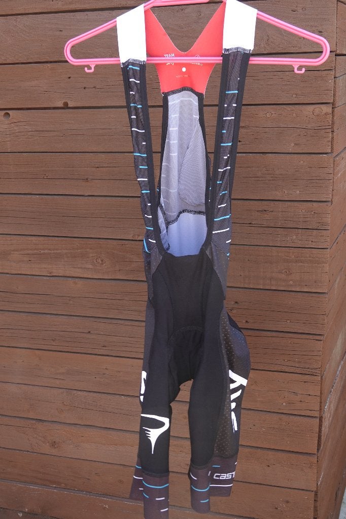 Castelli fietsbroek bibshort Team Sky maat M, Castelli, Ophalen of Verzenden, Zo goed als nieuw, Heren