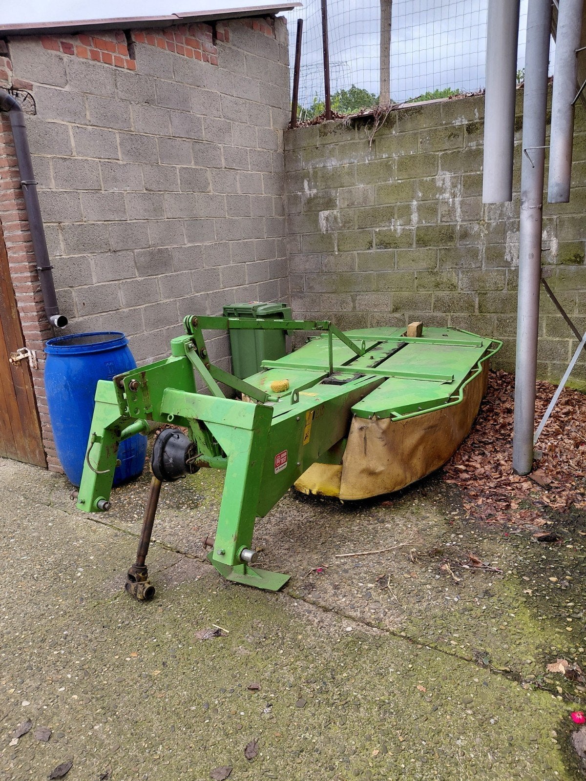 Maaibalk 2m10, Zakelijke goederen, Ophalen