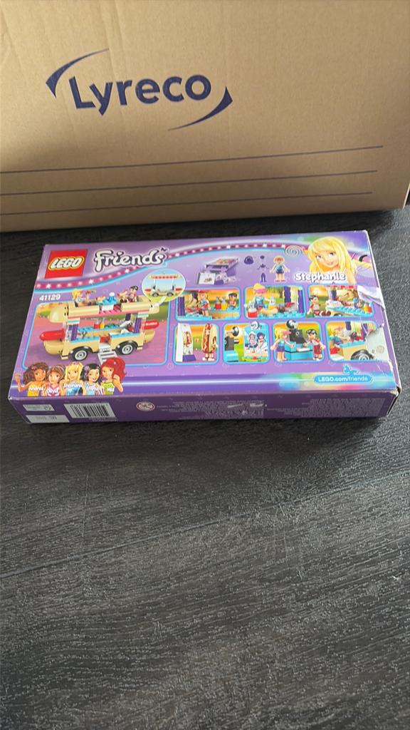 LEGO Friends Pretpark Hotdog-wagen (setnummer 41129), Ophalen, Zo goed als nieuw, Lego, Friends
