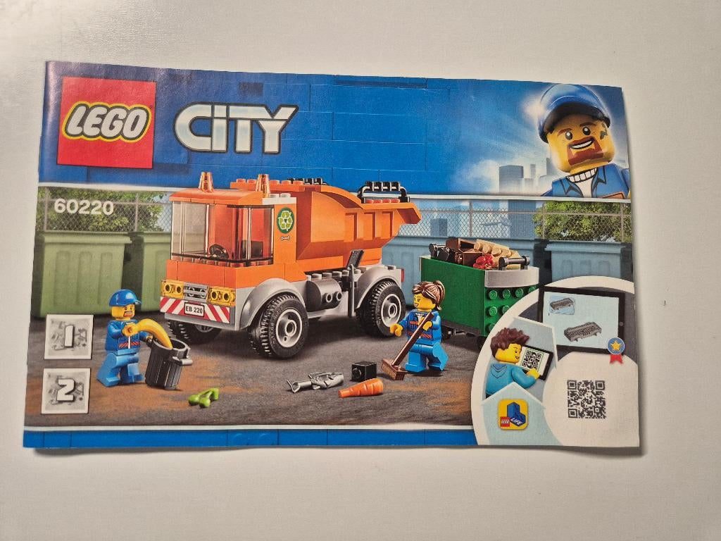 LEGO 60220 Garbage Truck, Ophalen, City, Lego, Zo goed als nieuw