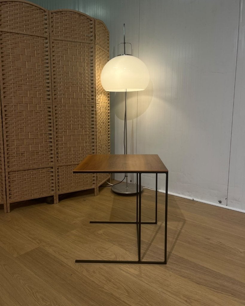 ÉTAT NEUF Minotti Side Table NP €2.300 + GARANTIE, Enlèvement ou Envoi, Moins de 55 cm, Bois, Design Tafel Bijzettafel Minotti