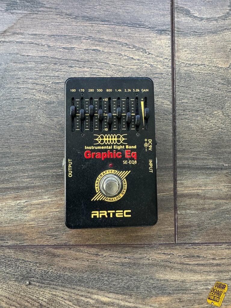 Égaliseur graphique Artec SE-EQ8, Enlèvement ou Envoi, Utilisé, Autres types