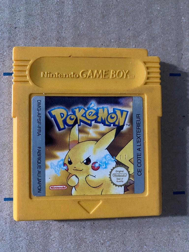Pokémon yellow game boy color, Games en Spelcomputers, Games | Nintendo Game Boy, Ophalen of Verzenden