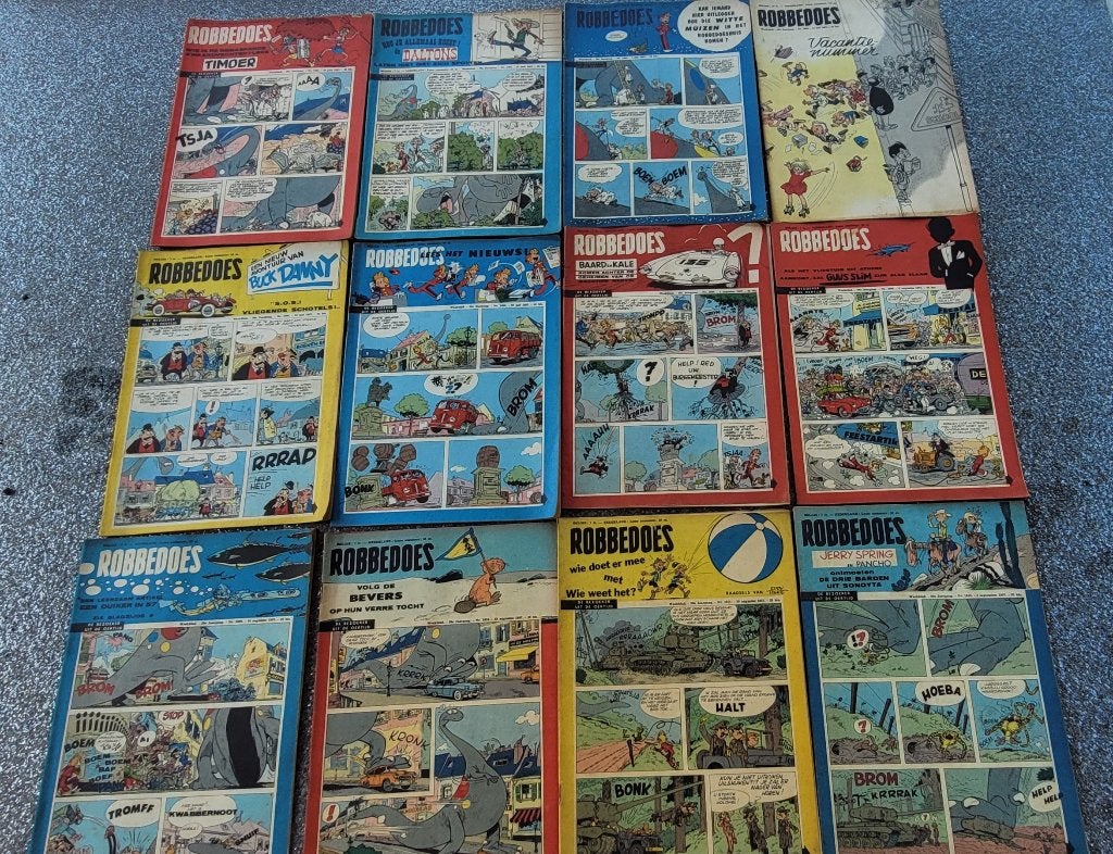 BD Robbedoes nr. 1001 tot 1030, Dupuis, Meerdere stripboeken, Ophalen, Gelezen