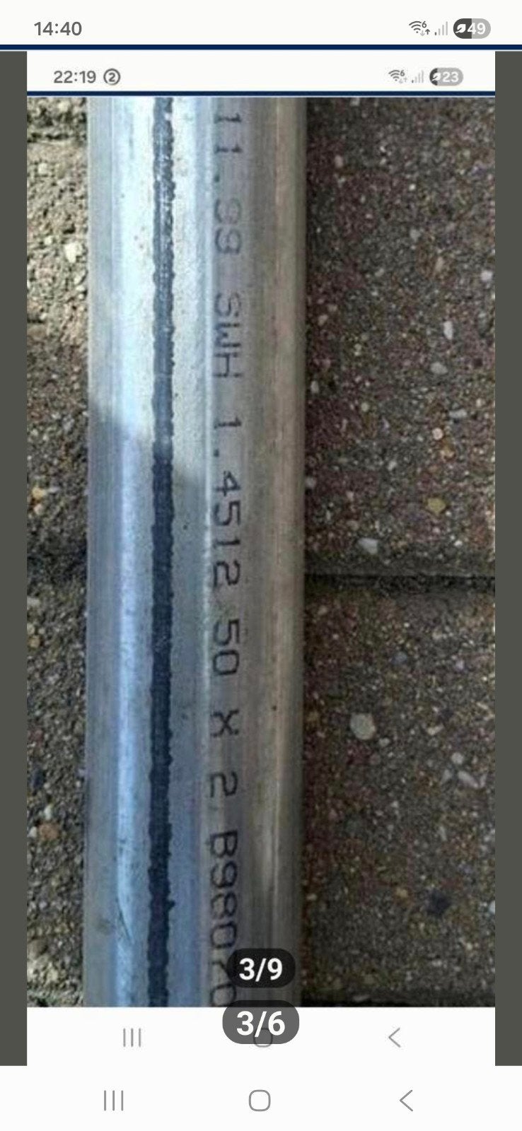 8 inox buizen rvs 304 6meter lengte, Ophalen