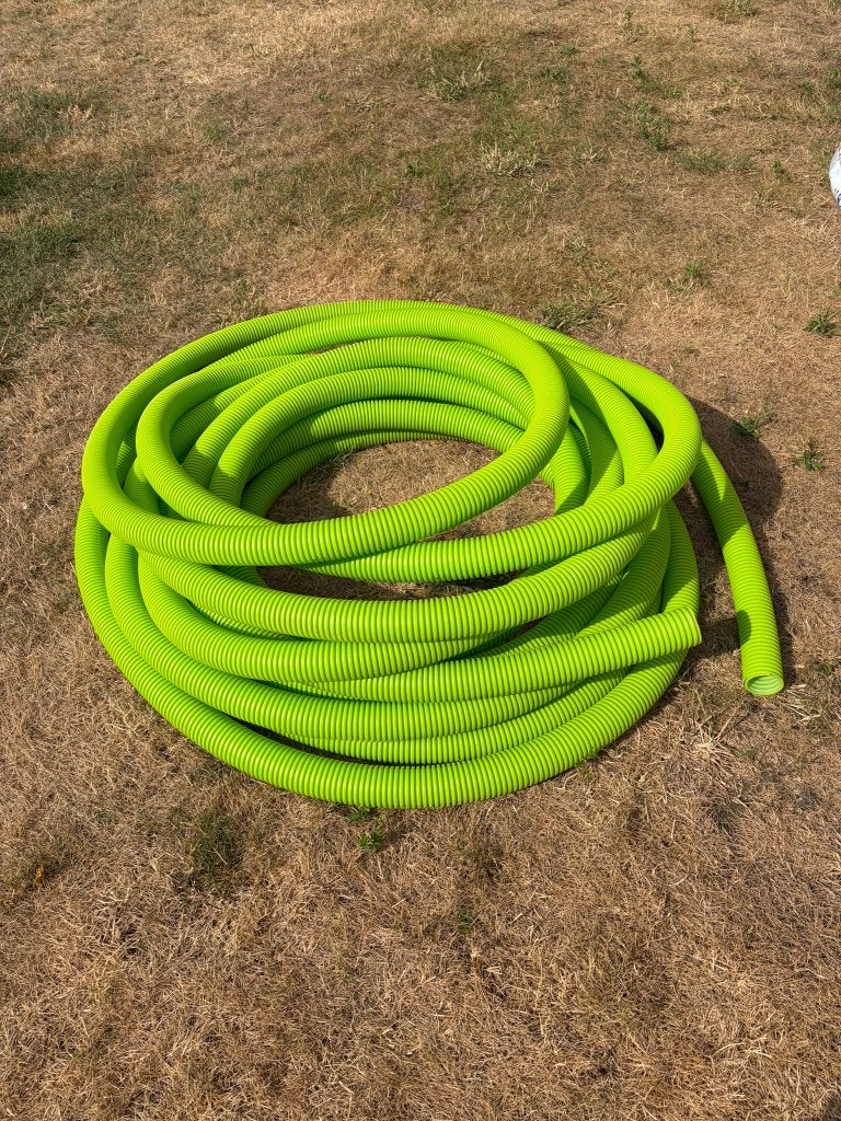 Ubbink AE23C flexibel kanaal 63/52 mm + bevestigingsclips, Ophalen, Nieuw, Ventilator en Afzuiger